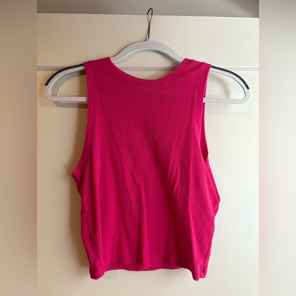 Hollister Fuchsia Ribbed Tank